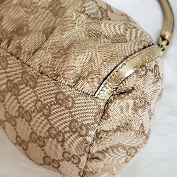 GUCCI🌞AUTHENTIC ABBEY D-RING HOBO - Picture 9 of 10
